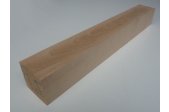 Carrelet raboté en Hêtre - qualité ébénisterie Premium - section 6x6 cm